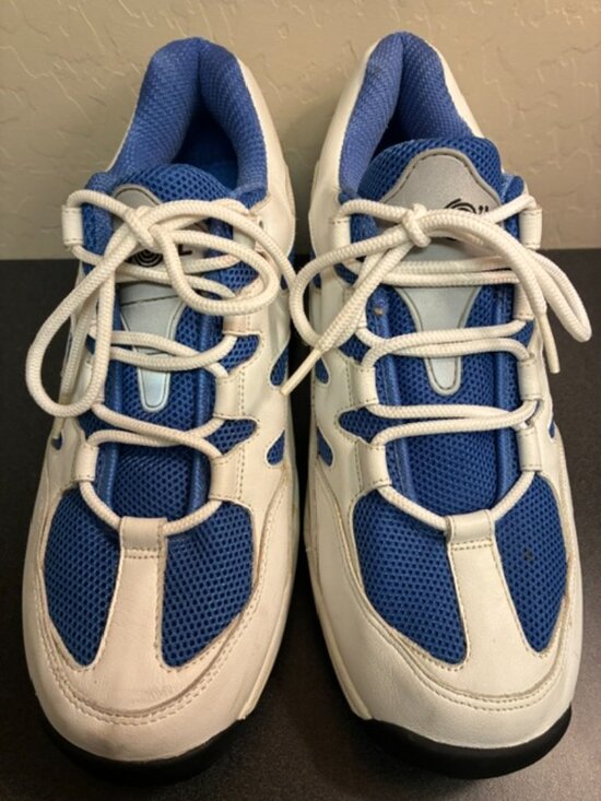 Z-Coil Freedom Spring Heel White Comfort Pain Relief Walking Shoes Mens 11 main image 4